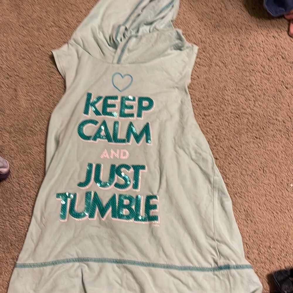 Justice Hooded Tank Top